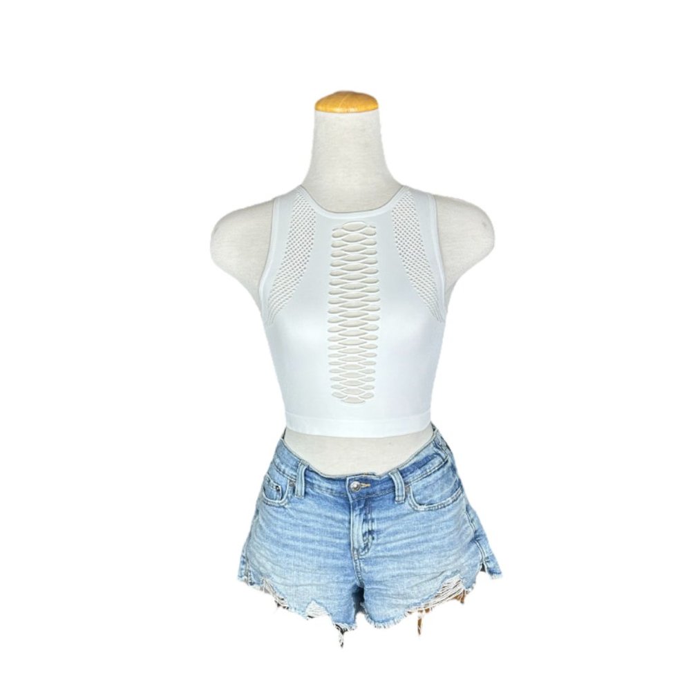 NWT GARAGE cut out cropped tee | multiple sizes available